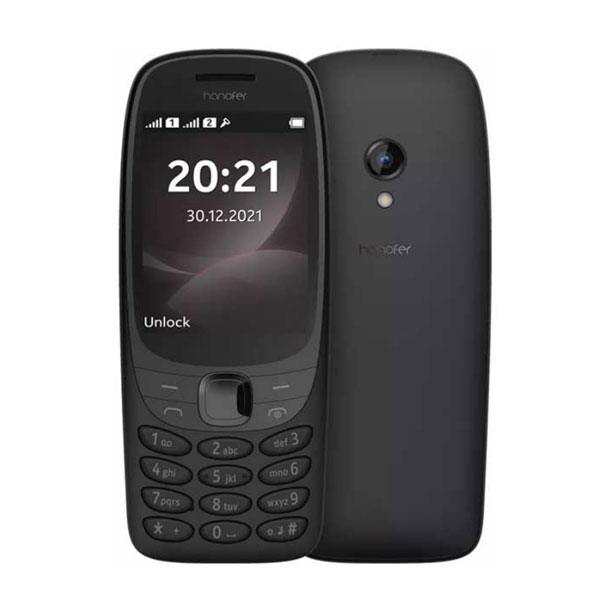 گوشی موبایل هانوفر مدل 6310 در رنگ مشکی