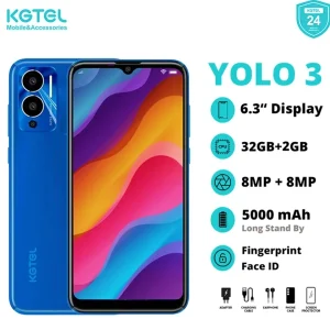 اطلاعات گوشی موبایل کی جی تل yolo 3