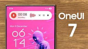 One UI 7